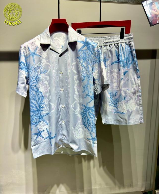 Versace Shirt & Shorts Set ID:20250801-197